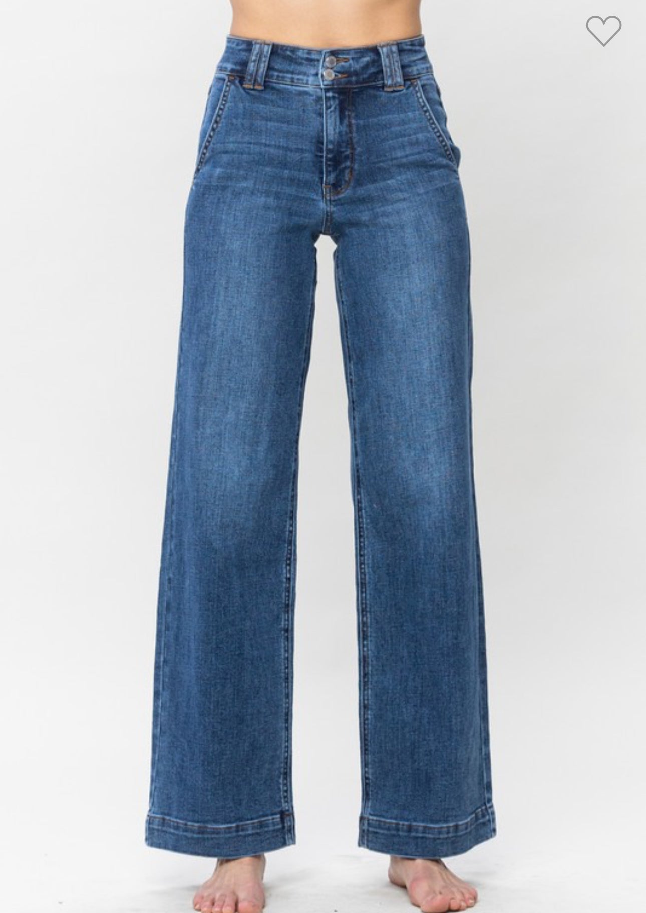 Double Button Trouser by Judy Blue