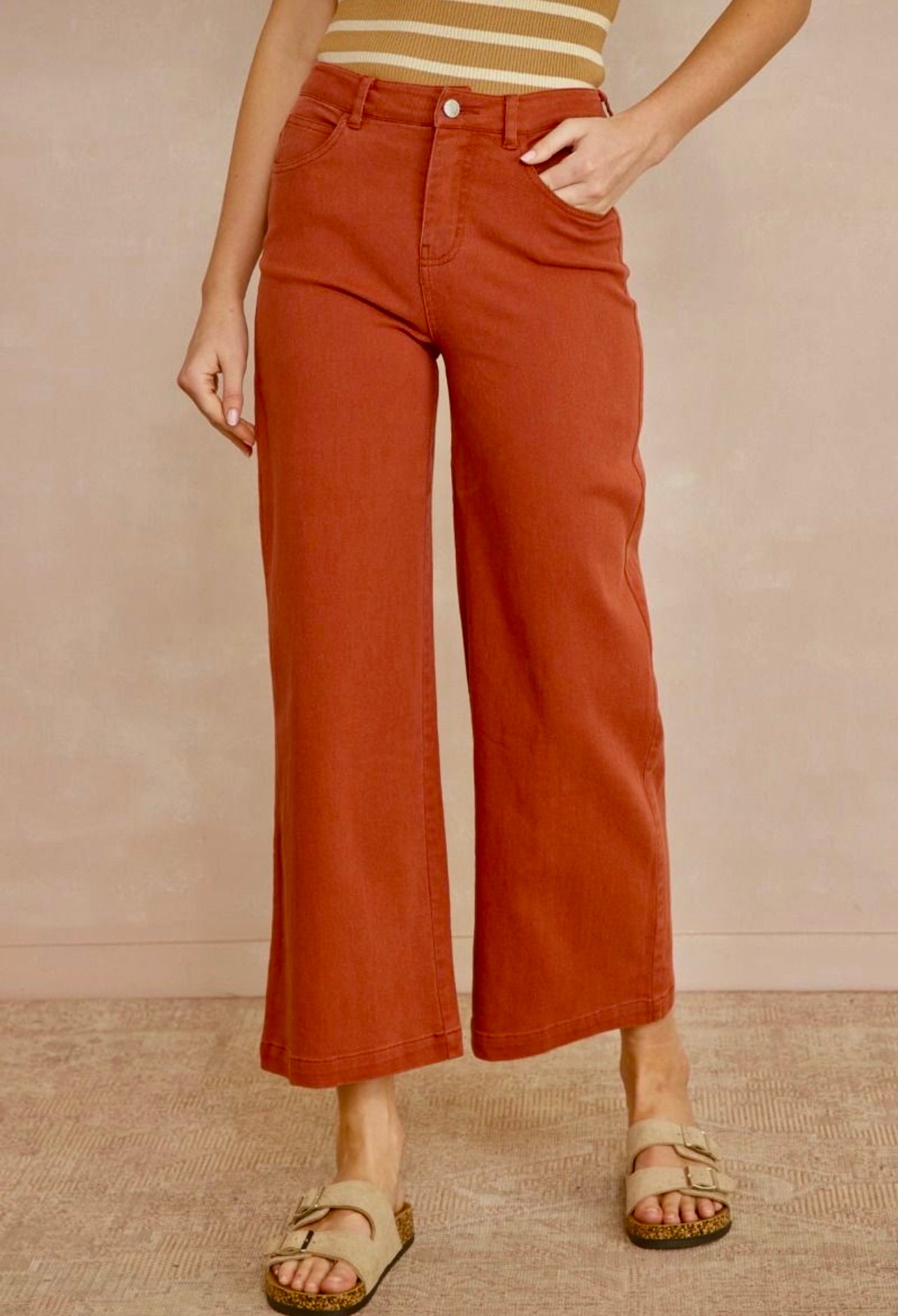 Rusty Red Pants