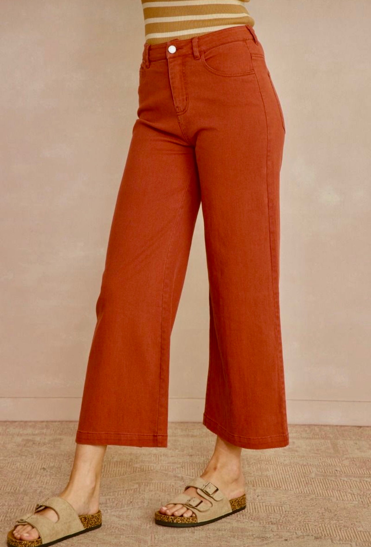 Rusty Red Pants