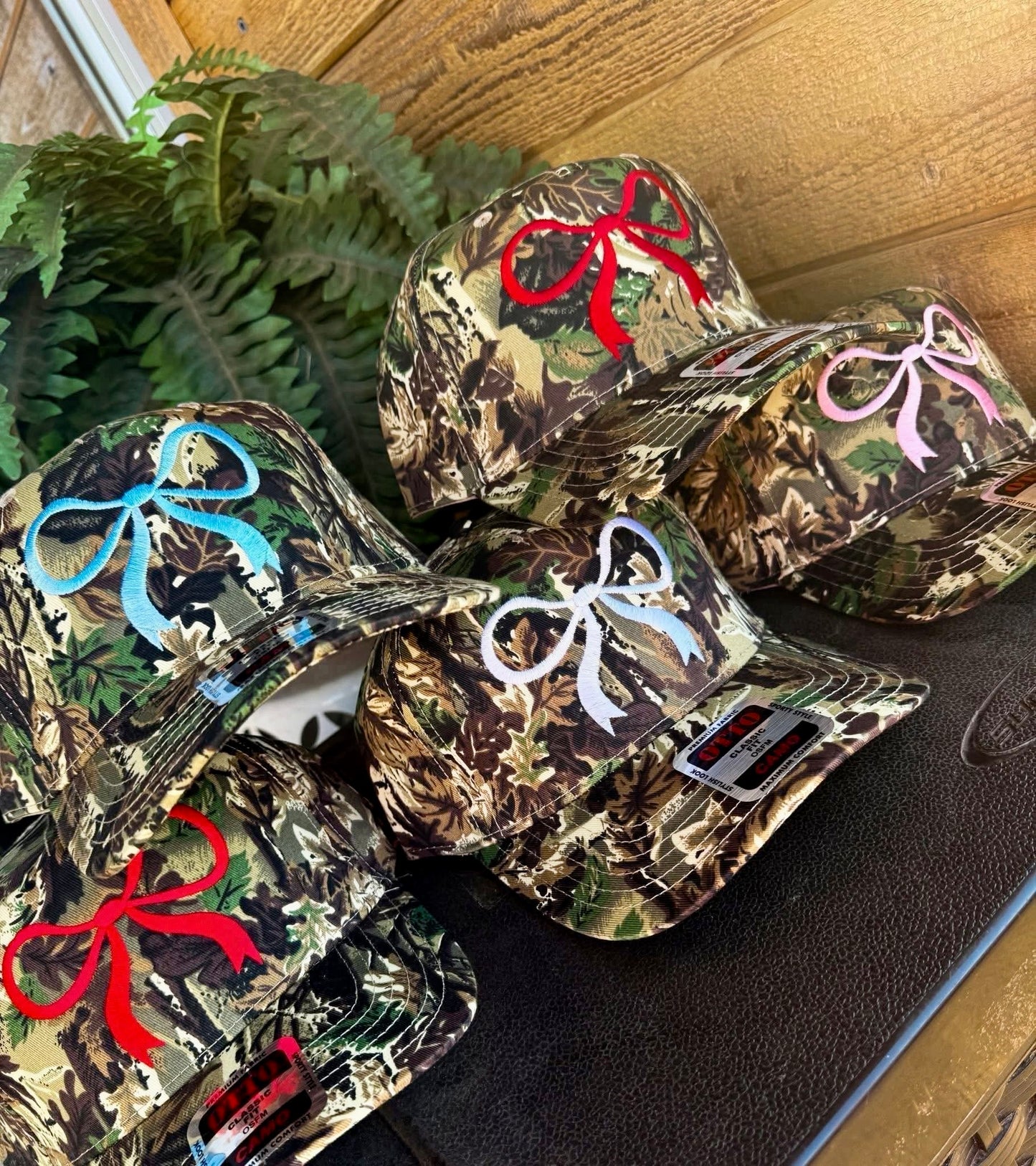 Camo Bow Hat