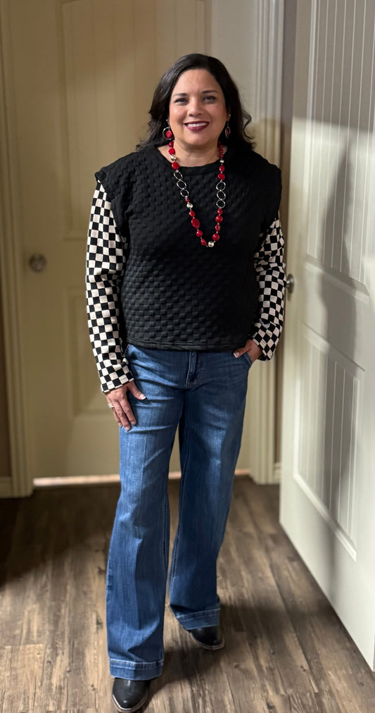 Checkered Flag Fan