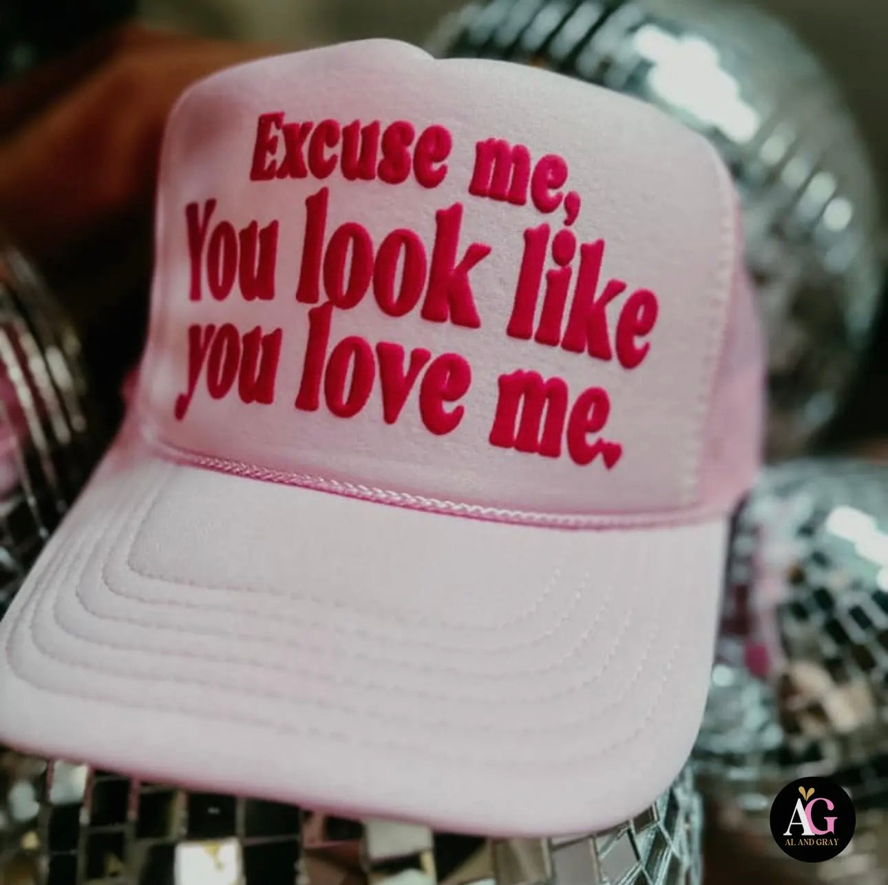 Excuse Me Trucker Hat