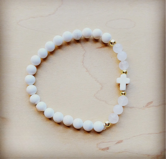 Cross Stretch Bracelet