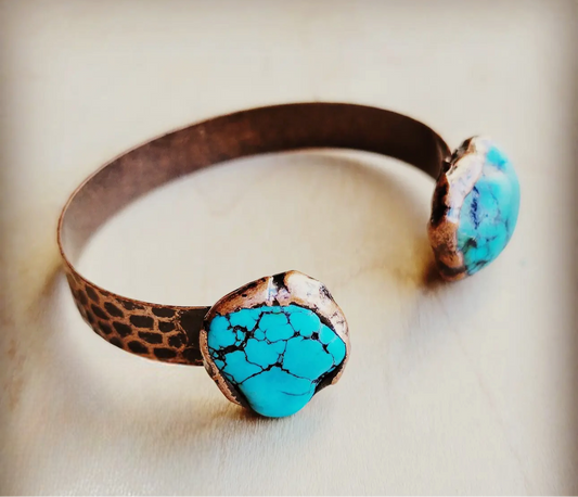 Natural Turquoise Cuff